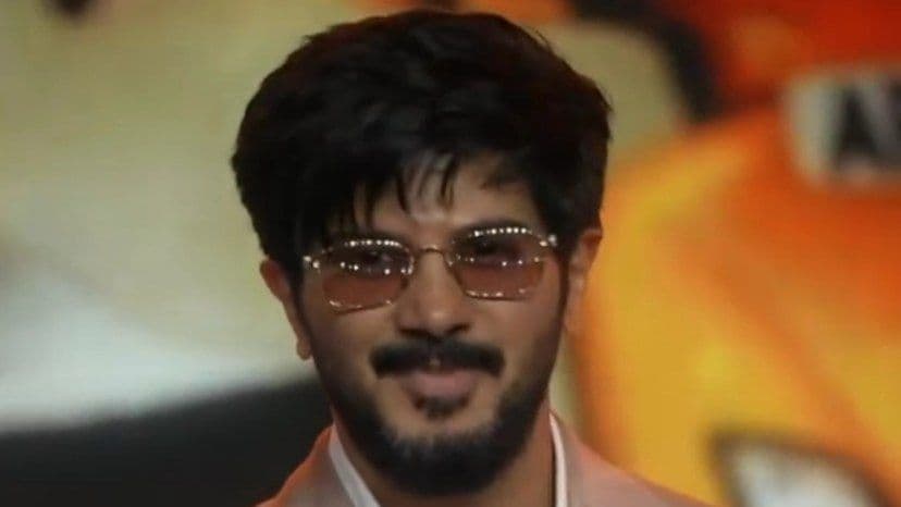 Dulquer Salmaan at an Amazon Prime Video event, March 2026